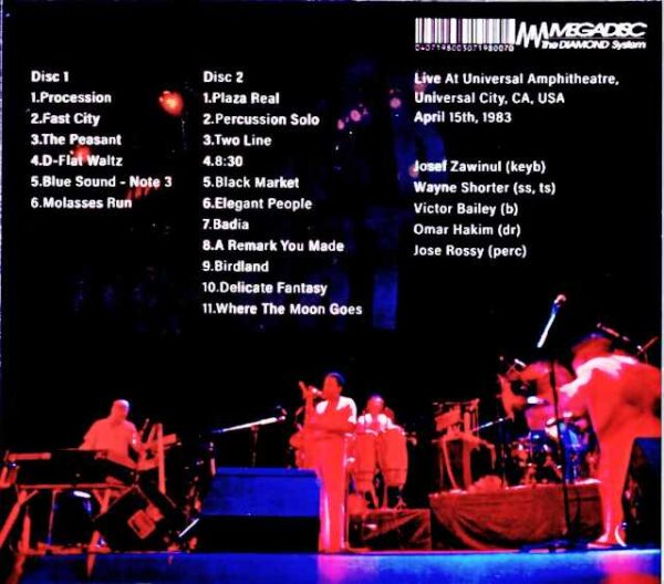 Weather Report Weather Report/CA,USA 1983 Remastered - Image 2