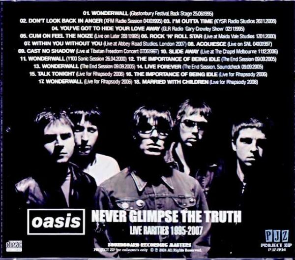 Oasis/Live Rarities 1995-2007 - Image 2