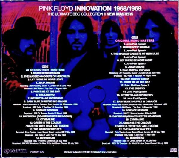 Pink Floyd Pink Floyd / Revolutionary Period BBC Latest Sound Collection 2nd Collection Ultimate BBC Collection 1968-1969 - Image 2