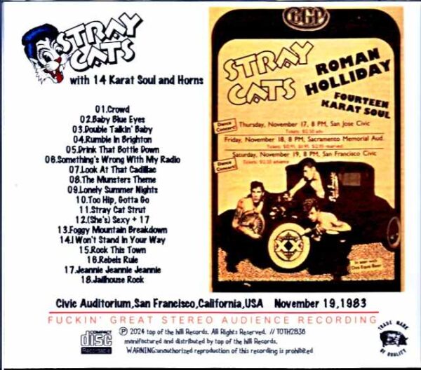 Stray Cats/CA,USA 1983 - Image 2