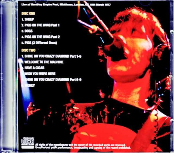 Pink Floyd Pink Floyd/London,UK 3.15.1977 Complete - Image 2