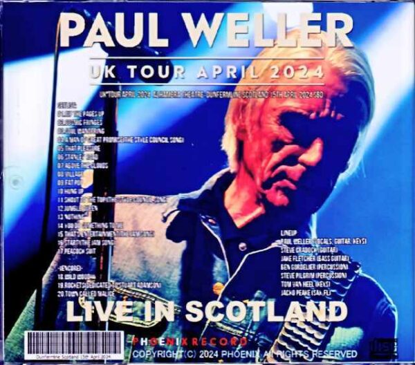 Paul Weller/Scotland,UK 2024 Soundboard Edition - Image 2