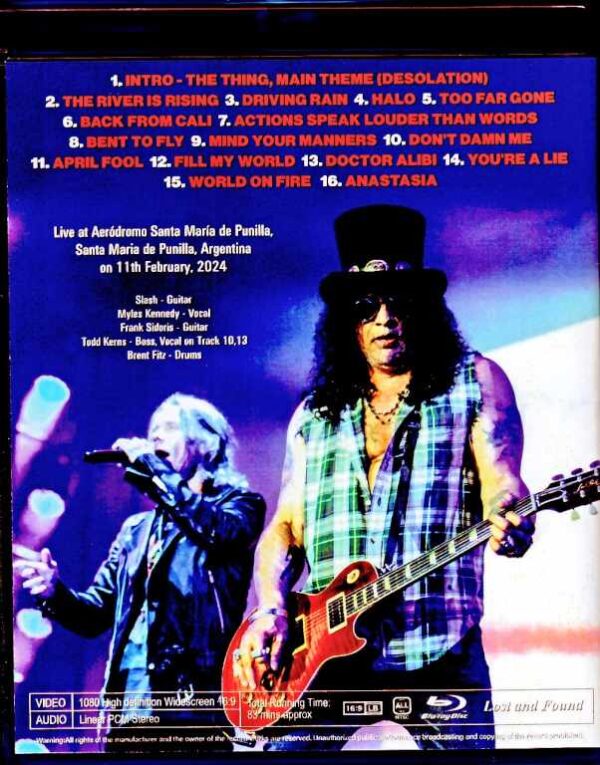 Slash/Argentina 2024 Complete Blu-Ray Version - Image 2