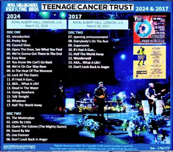 Noel Gallagher's High Flying Birds Noel Gallagher/London,UK 2024 Complete & more - Image 2