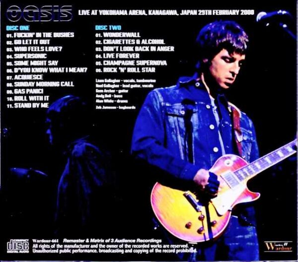 Oasis/Kanagawa,Japan 02.29.2000 Complete Remaster and Remix - Image 2