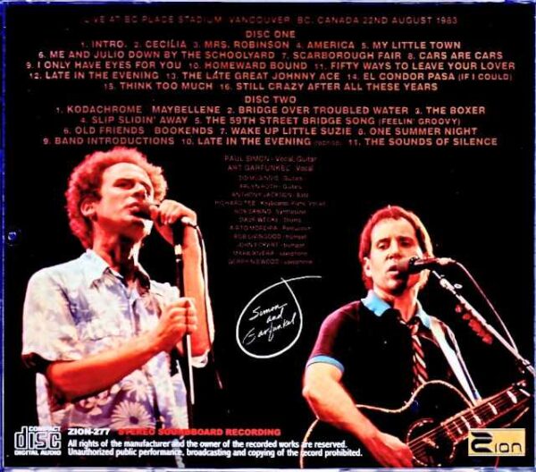 Simon & Garfunkel/Canada 1983 Complete Soundboard Edition - Image 2