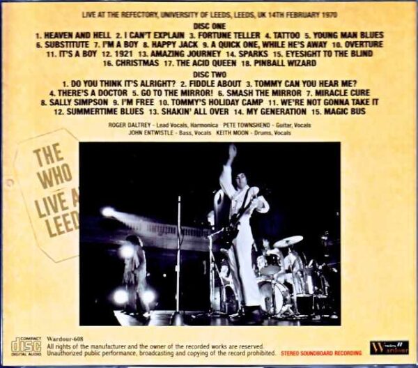 Who,The Who/England,UK 1970 Complete Upgrade - Image 2