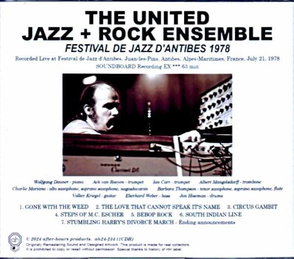 United Jazz + Rock Ensemble/France 1978 Complete - Image 2