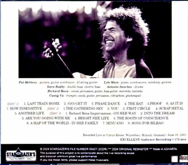Pat Metheny Group Lyle Mays Pat Metheny Lyle Mays/Germany 2002 - Image 2