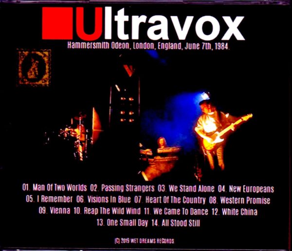 Ultravox London, UK 1984 - Image 2