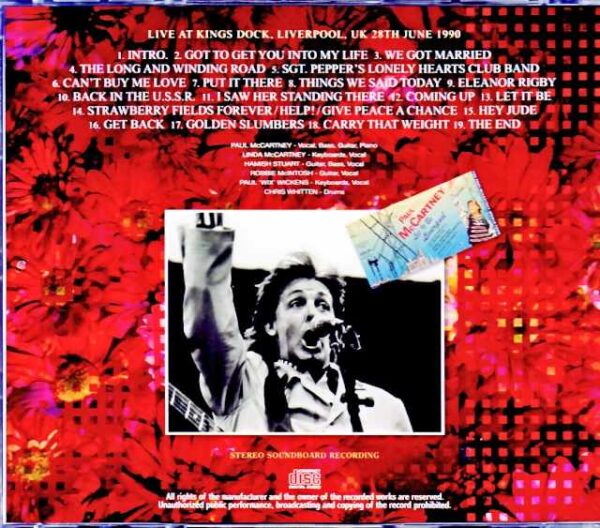 Paul McCartney/England,UK 1990 Complete Upgrade - Image 2