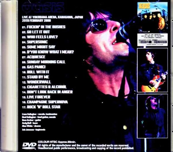 Oasis/Kanagawa,Japan 2.29.2000 Jewel Version - Image 2