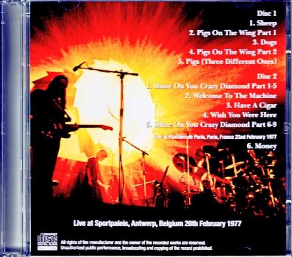 Pink Floyd Pink Floyd/Belgium 2.20.1977 Complete - Image 2