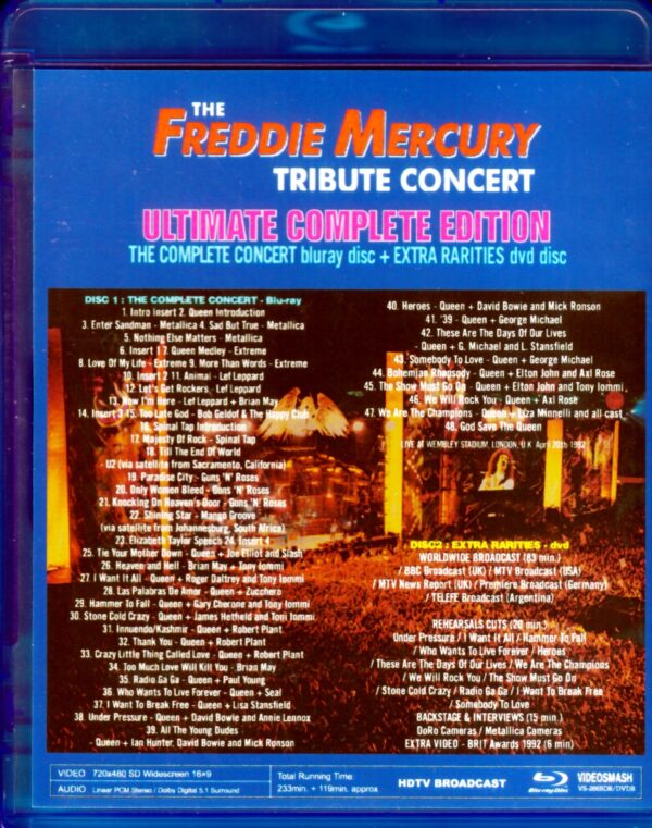 Various Artists Mettalica,Queen,Guns N’ Roses/UK 1992 Ultimate Complete Edition - Image 2