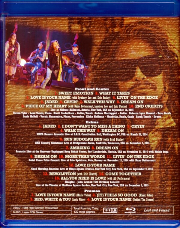 Steven Tyler/Solo Works 2014-2015 Blu-Ray - Image 2