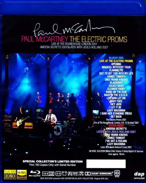 Paul McCartney/London,UK 2007 Blu-Ray Ver. - Image 2