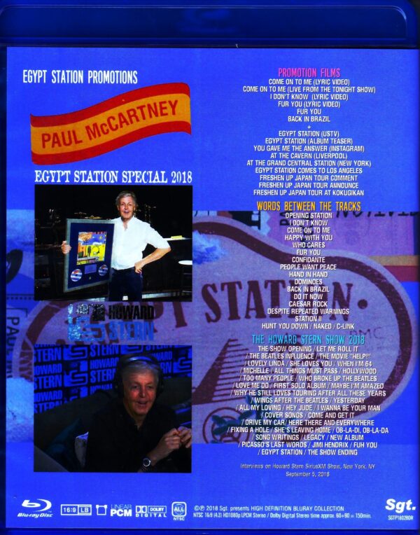 Paul McCartney/Egypt Station Special Promotion Film Blu-Ray Ver. - Image 2