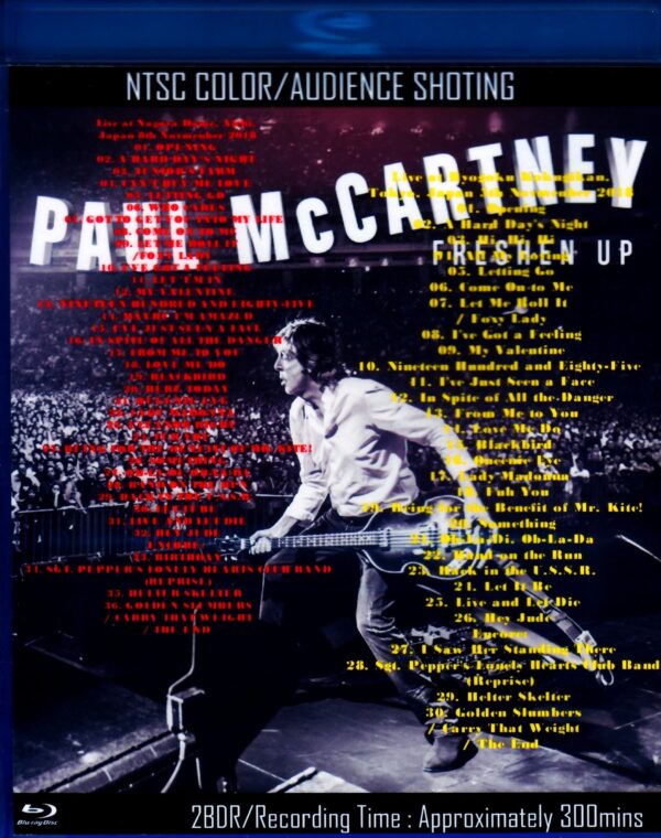 Paul McCartney/Aichi & Tokyo,Japan 11.5. 2018 Blu-Ray Ver. - Image 2