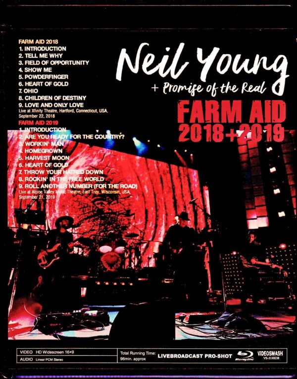 Neil Young + Promise pf the Real/WI,USA 2019 & 2018 Blu-Ray Ver - Image 2