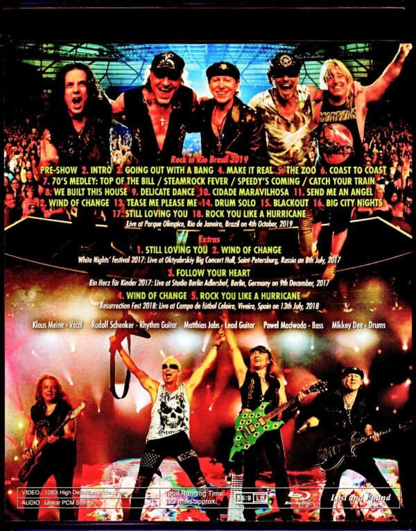Scorpions/Brazil 2019 & more Blu-Ray Ver. - Image 2