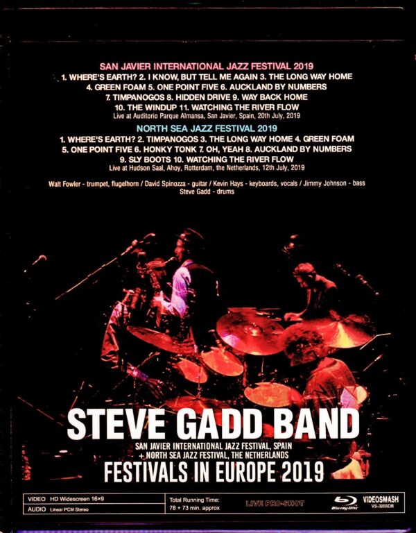 Steve Gadd/Spain 2019 & more Blu-Ray Ver. - Image 2