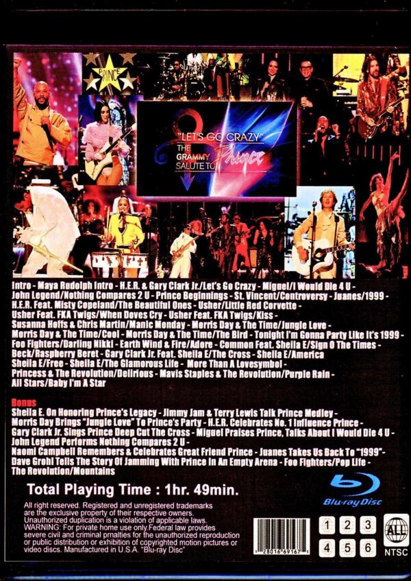 Various Artists Usher,Earth Wind & Fire,Gary Clark Jr.,Foo Fighters,FKA Twigs/CA,USA 2020 & more Blu-Ray Version - Image 2