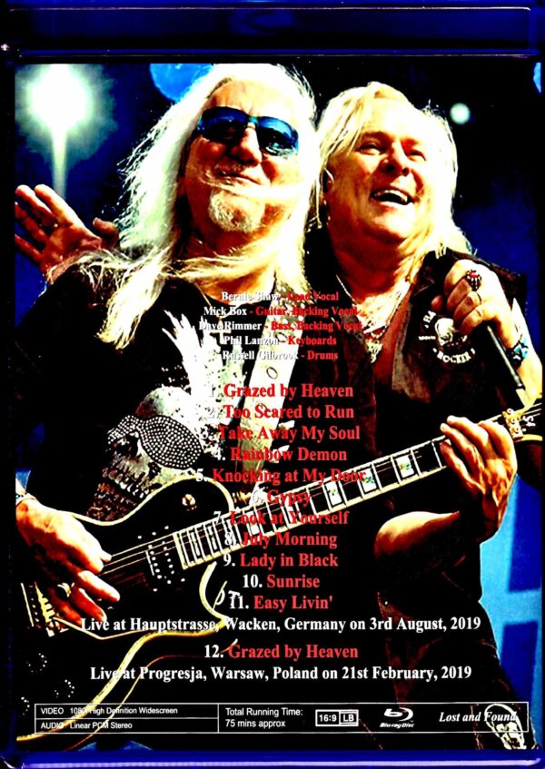 Uriah Heep/Germany 2019 Blu-Ray Version - Image 2