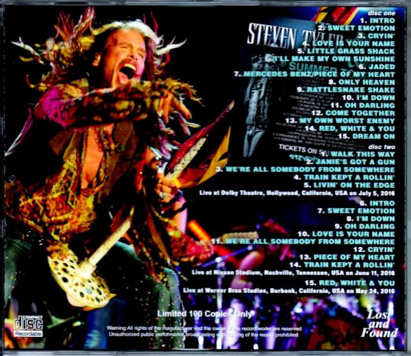 Steven Tyler/CA,USA 2016 - Image 2