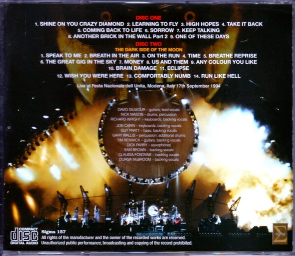 Pink Floyd/Italy 1994 Upgrade - Image 2