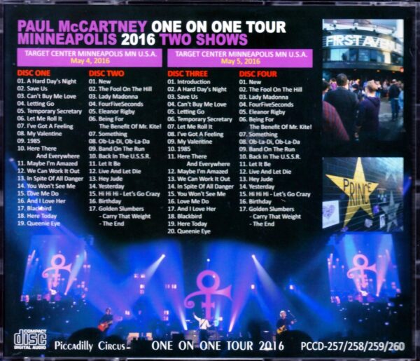 Paul McCartney/Mn,USA 2016 2Days - Image 2