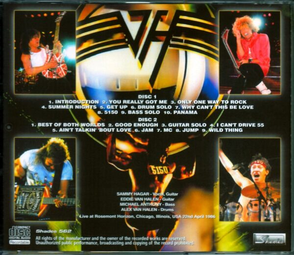 Van Halen/IL, USA 1986 - Image 2