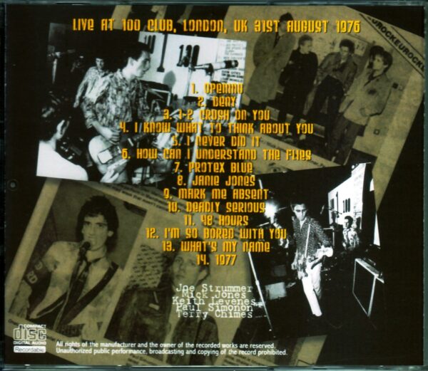 The Clash/London, UK 1976 - Image 2