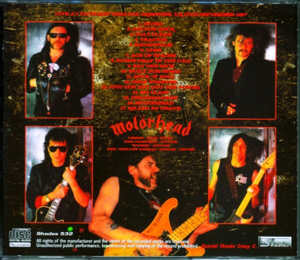 Motorhead/UK 1987 - Image 2