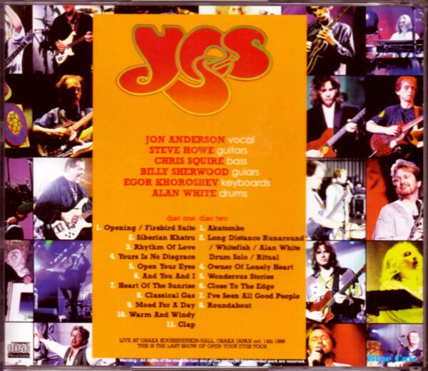 Yes/Osaka,Japan 1998 - Image 2