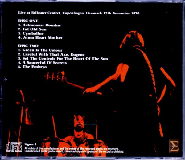 Pink Floyd/Denmark 1970 - Image 2