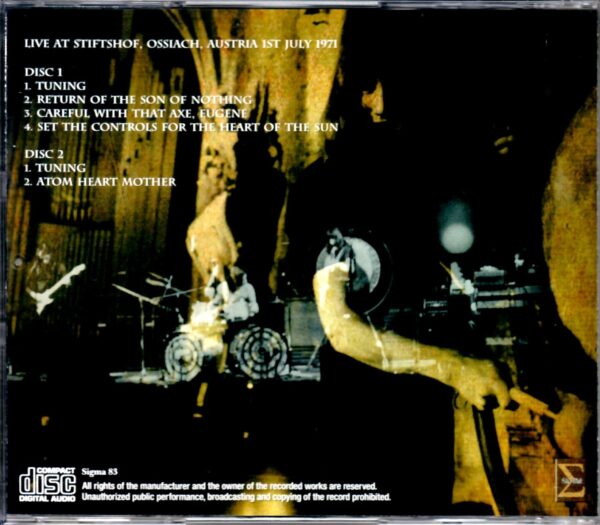 Pink Floyd/Austria 1971 - Image 2
