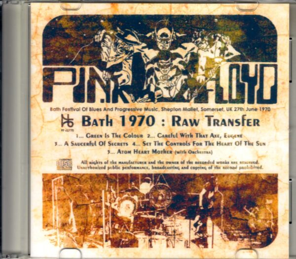 Pink Floyd/UK 1970 Reel to DAT Edit - Image 2