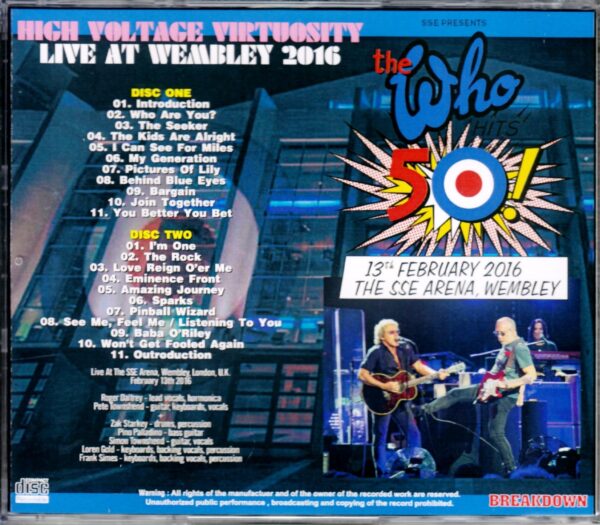 The Who/London,UK 2016 - Image 2