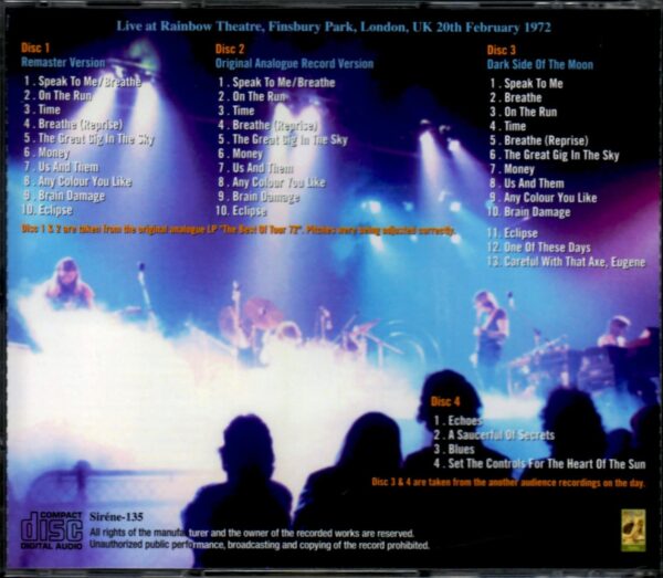 Pink Floyd/UK 1972 Remaster & Original Version & more - Image 2