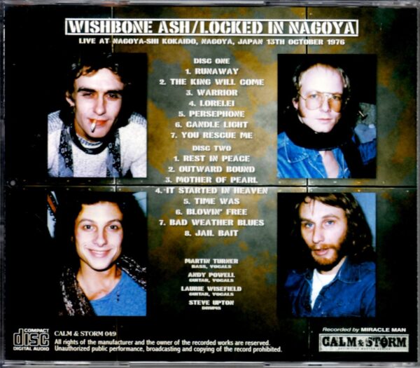 Wishbone Ash/Aichi,Japan 1976 - Image 2