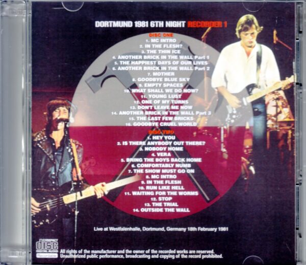 Pink Floyd/Germany 2.18.1981 Master Direct - Image 2