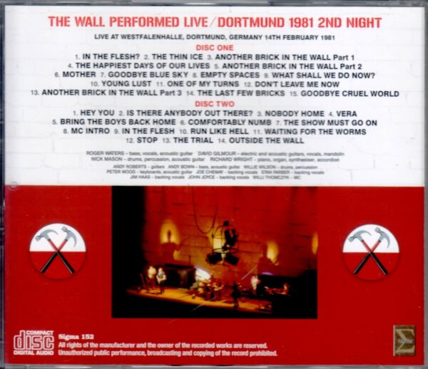 Pink Floyd/Germany 2.14.1981 Upgrade - Image 2