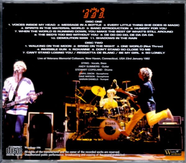 The Police/Connecticut, USA 1982 - Image 2