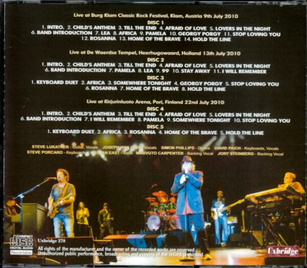 Toto/Europe Tour 2010 - Image 2