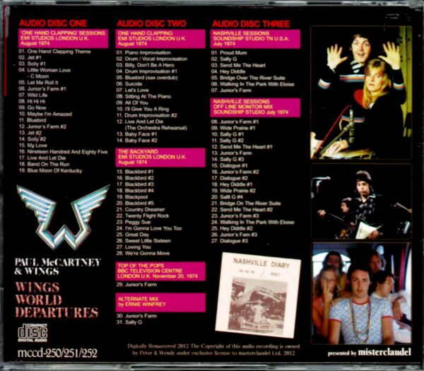 Paul McCartney,Wings/One Hand Clapping Sessions & more - Image 2