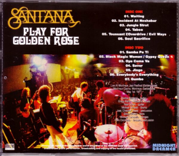 Santana/Switerland 1971 - Image 2