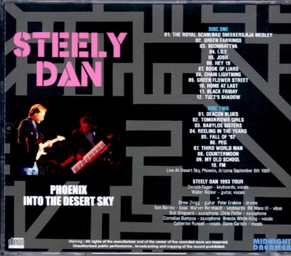 Steely Dan/Arizona, USA 1993 - Image 2