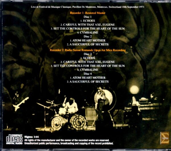 Pink Floyd/Switzerland 1971 Truly Ultimate Sound - Image 2