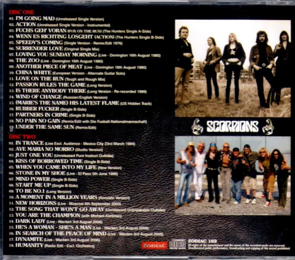 Scorpions/50th Anniversary Rare Tracks Collection - Image 2