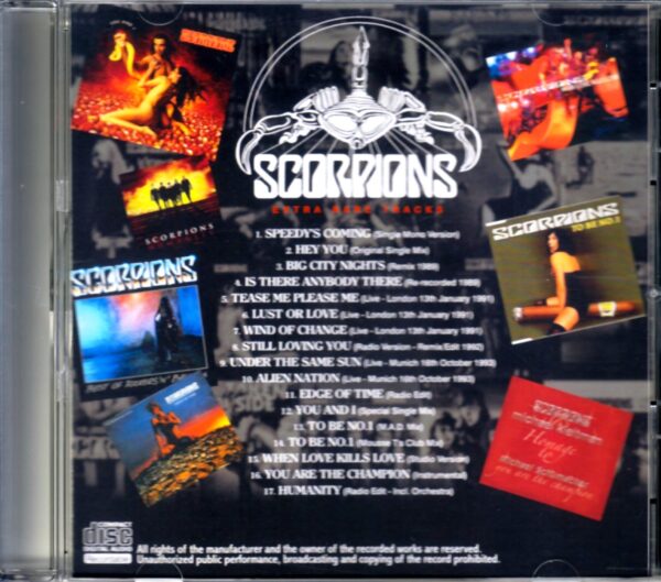 Scorpions/50th Anniversary Rare Tracks Extra - Image 2